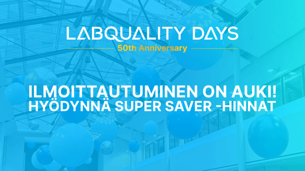 Ilmoittautuminen on alkanut – varmista paikkasi Super Saver -hinnoilla!