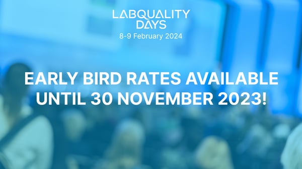 Early Bird rates available until 30 November 2023